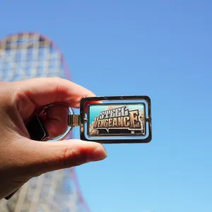 Cedar Point Steel Vengeance Spinner Keychain