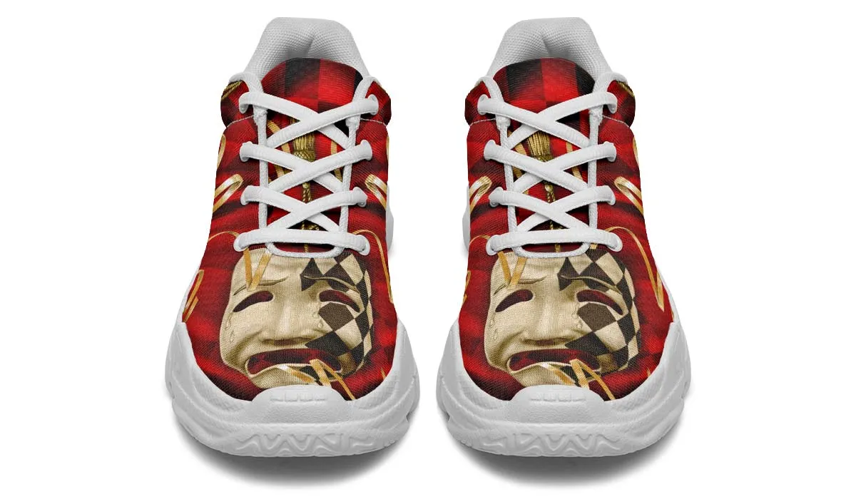 Comedyand Tragedy Chunky Sneakers