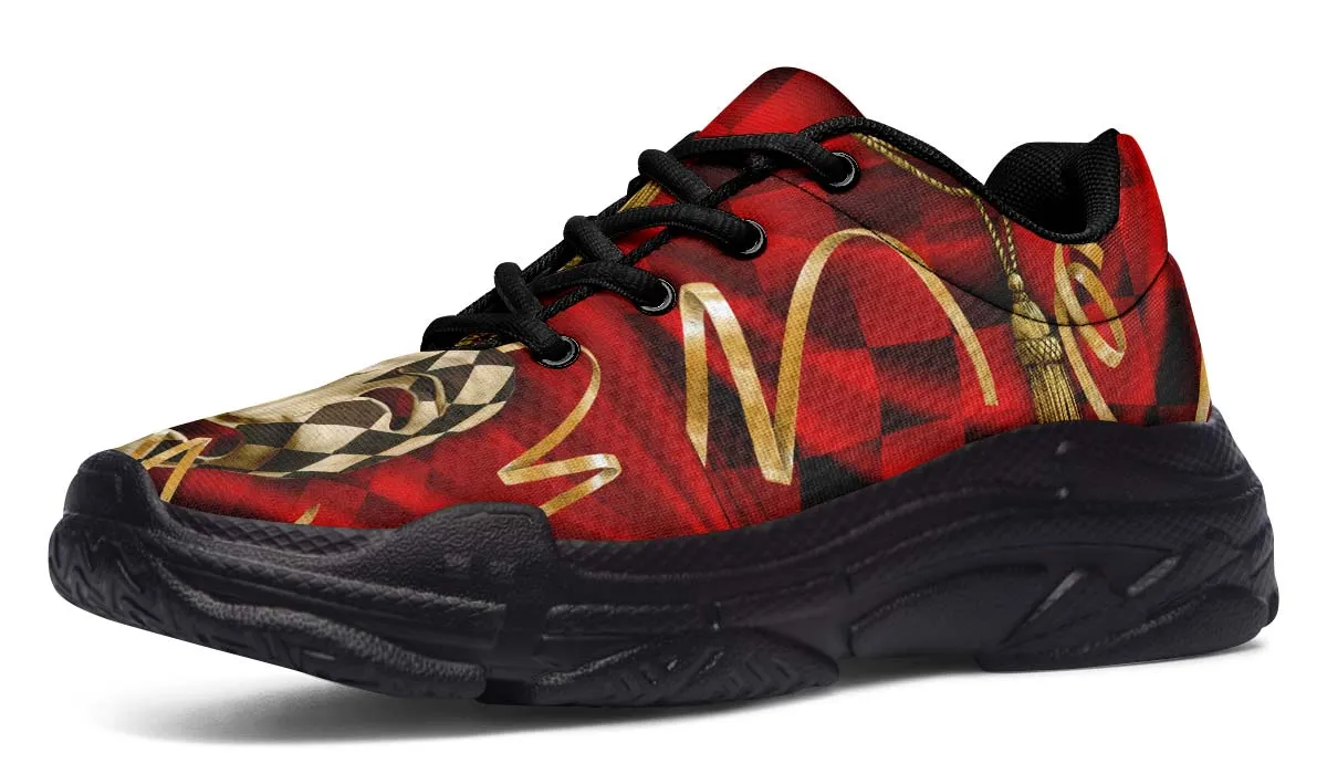Comedyand Tragedy Chunky Sneakers