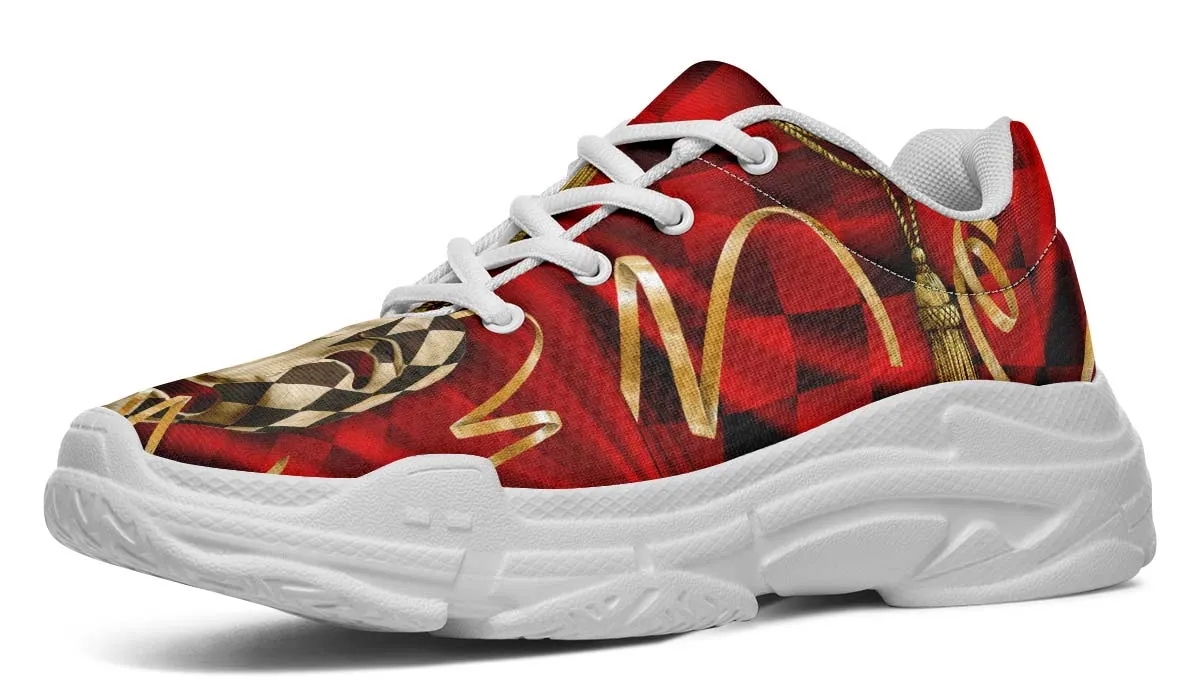 Comedyand Tragedy Chunky Sneakers