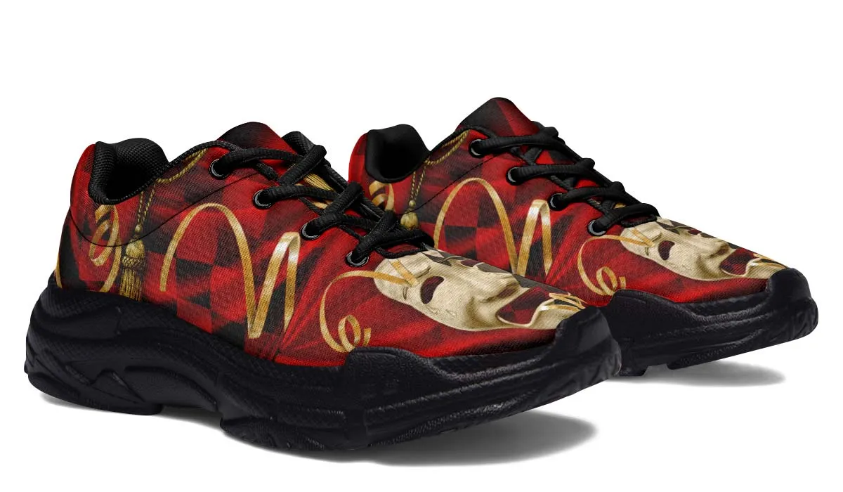 Comedyand Tragedy Chunky Sneakers
