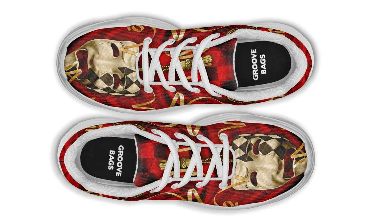 Comedyand Tragedy Chunky Sneakers