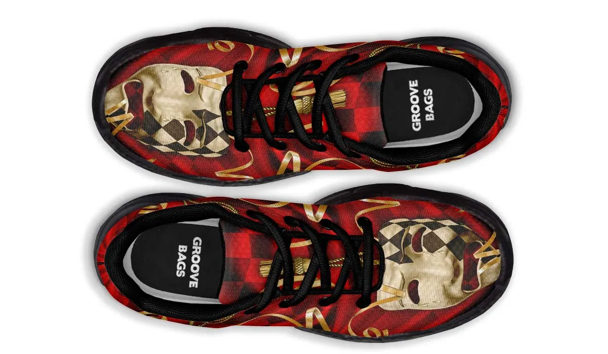 Comedyand Tragedy Chunky Sneakers