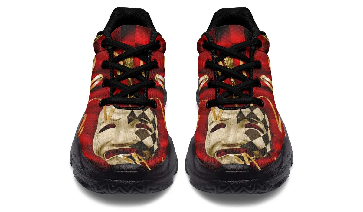 Comedyand Tragedy Chunky Sneakers