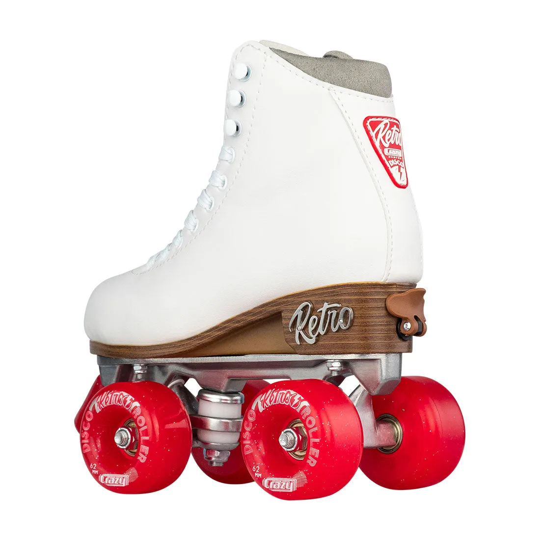 Crazy Retro Roller White - Kids Adjustable