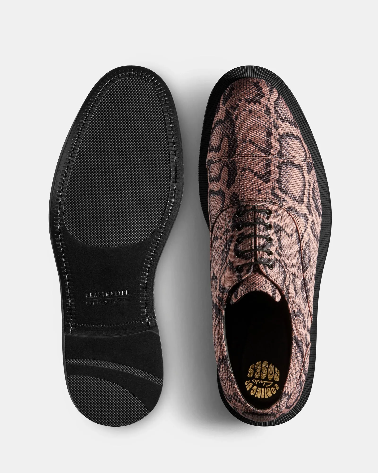 Cur Oxford 2 M Rose Textile