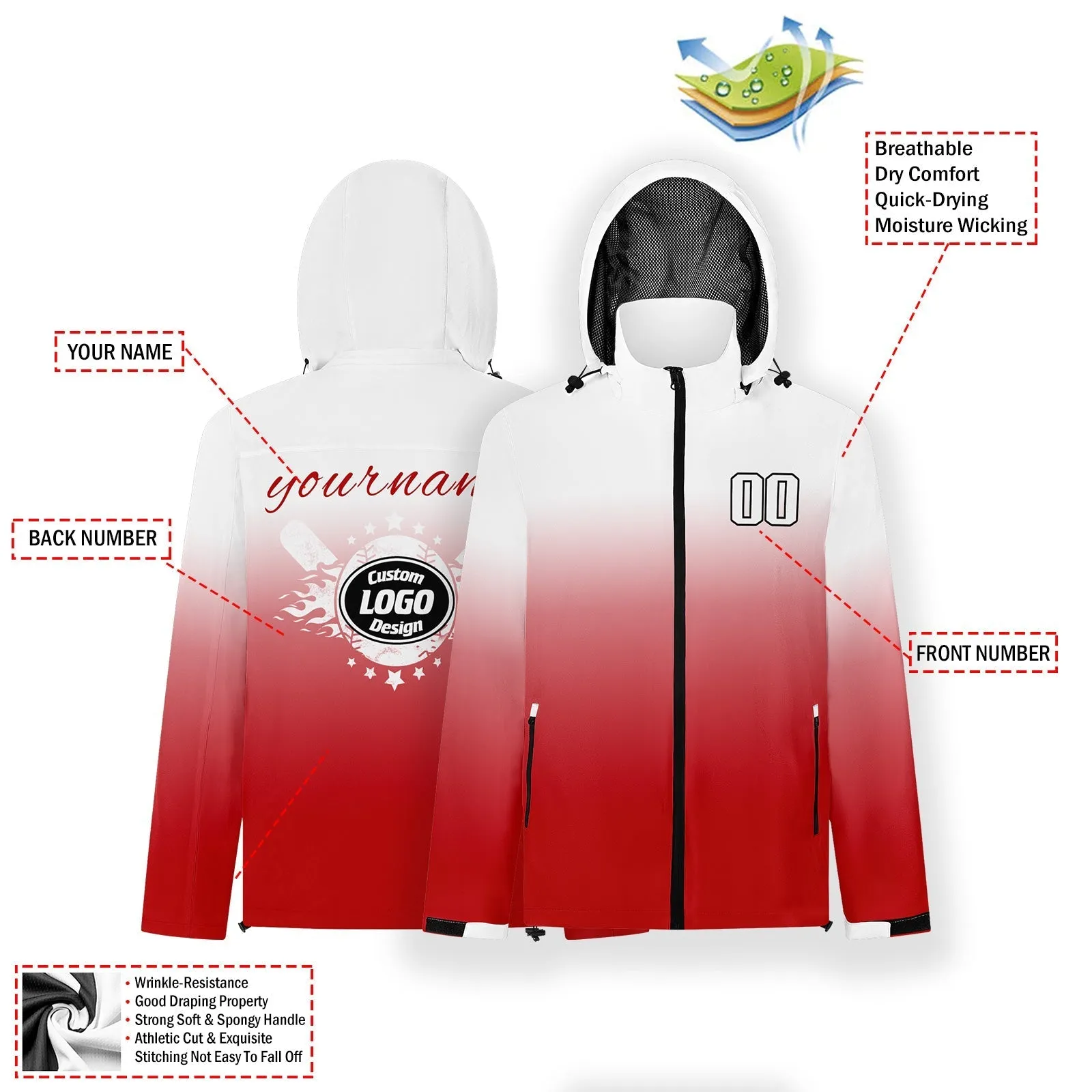 Custom Baseball Outerwear Hat and Shoes Combo Offer Personalized Combo ZH-E025023-26