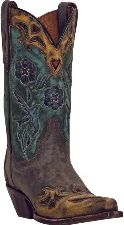 Dan Post Boots Vintage Bluebird Sanded