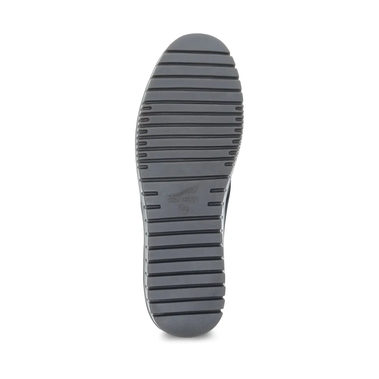 DANSKO LIBBIE BLACK BURNISHED - WOMENS