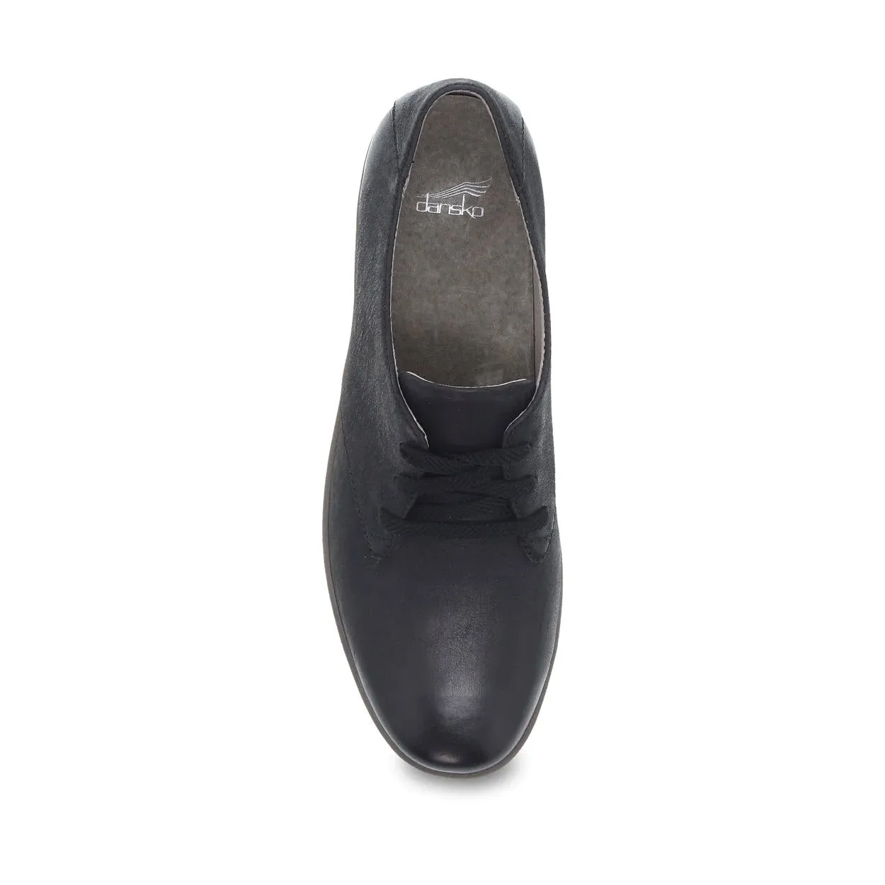 DANSKO LIBBIE BLACK BURNISHED - WOMENS
