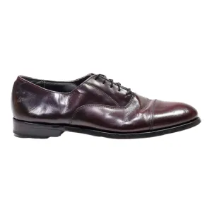 DEXTER Oxford Shoes Maroon Leather Mens UK 7.5