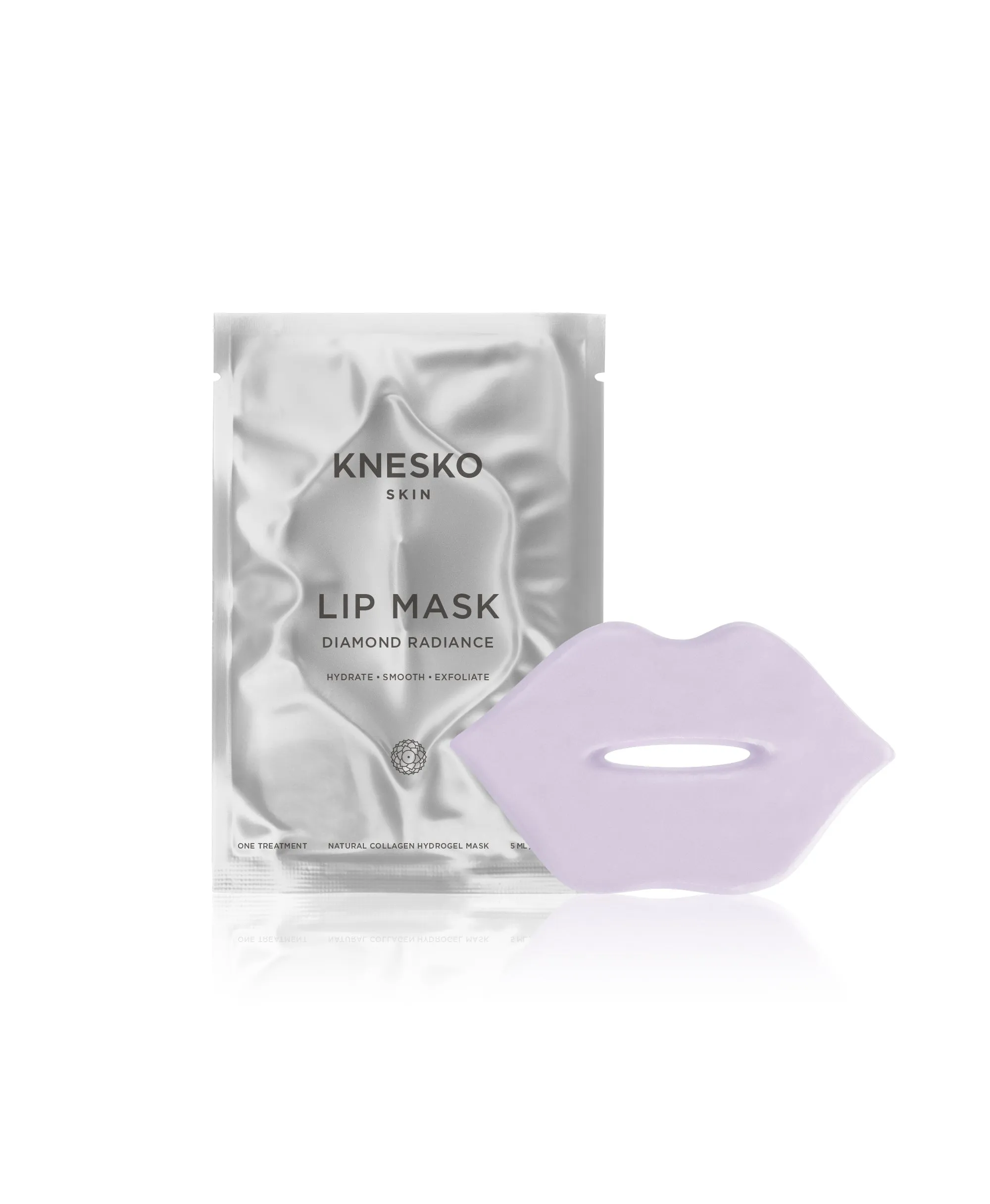 Diamond Radiance Collagen Mask & White Jade Gemstone Roller Discovery Kit