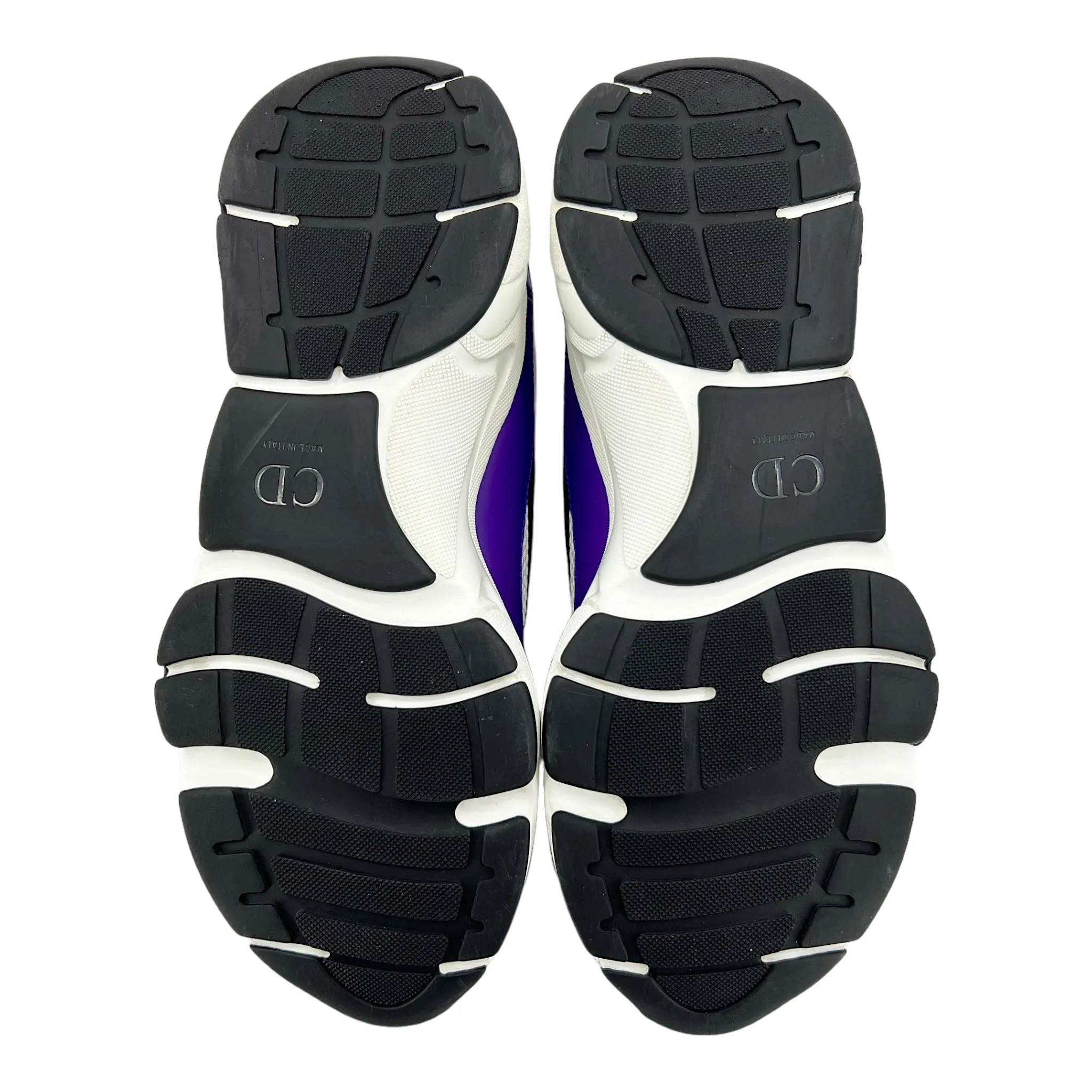Dior B22 Trainer White Purple Yellow Pre-Owned
