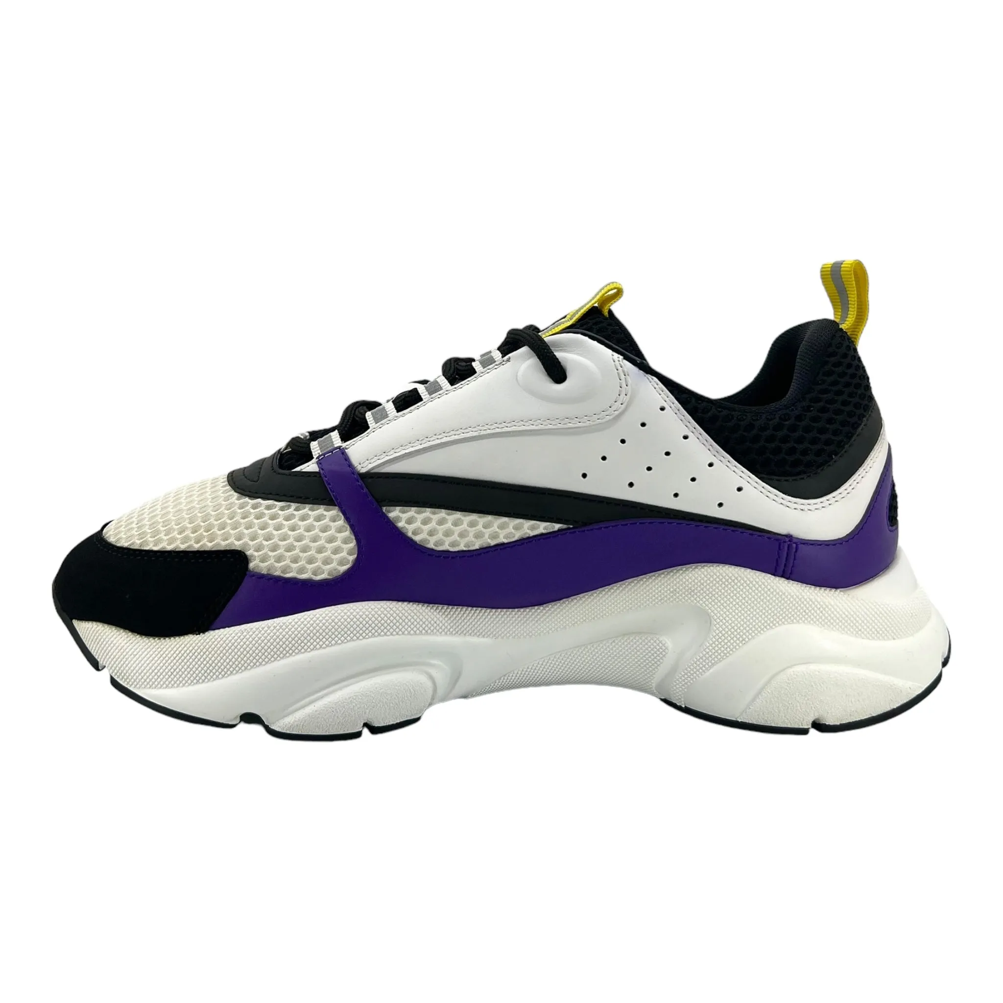 Dior B22 Trainer White Purple Yellow Pre-Owned
