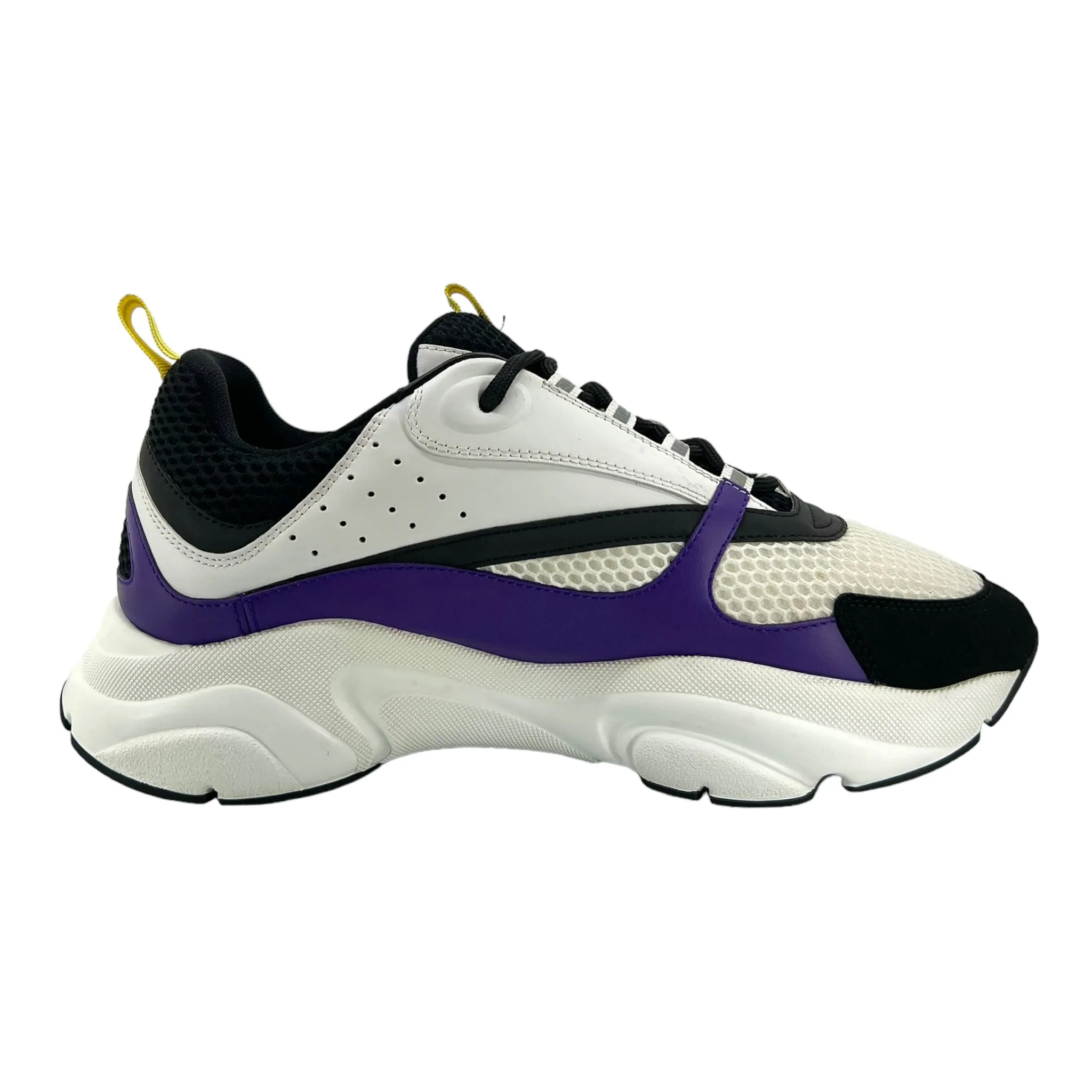 Dior B22 Trainer White Purple Yellow Pre-Owned