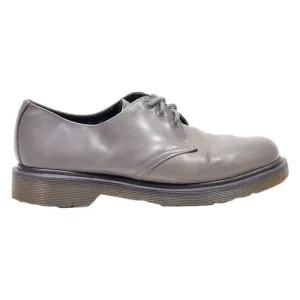 DR MARTENS 1461 Oxford Shoes Grey Leather Womens UK 5