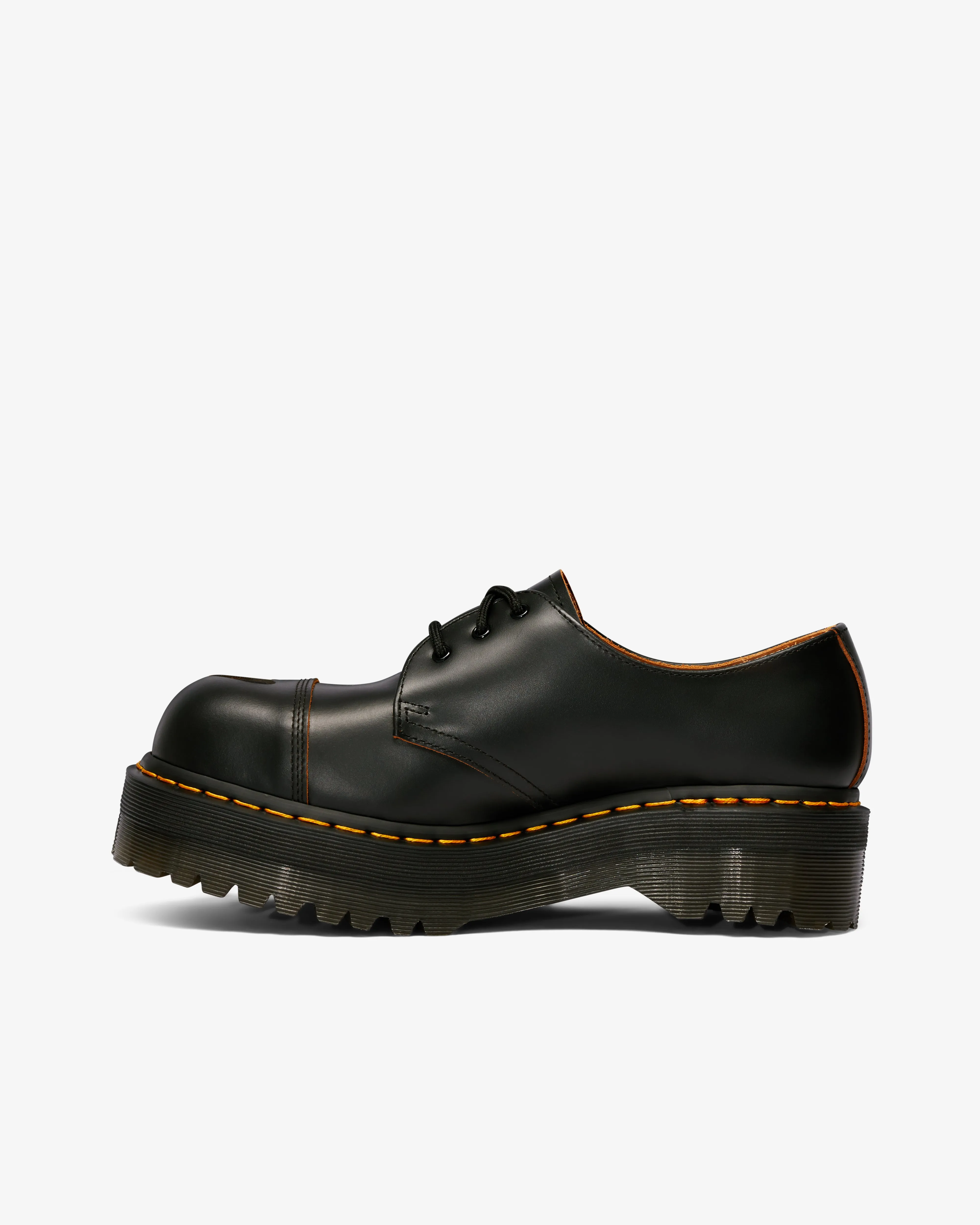 Dr. Martens - MadeMe 1461 Platform Oxford Shoes - (Black)