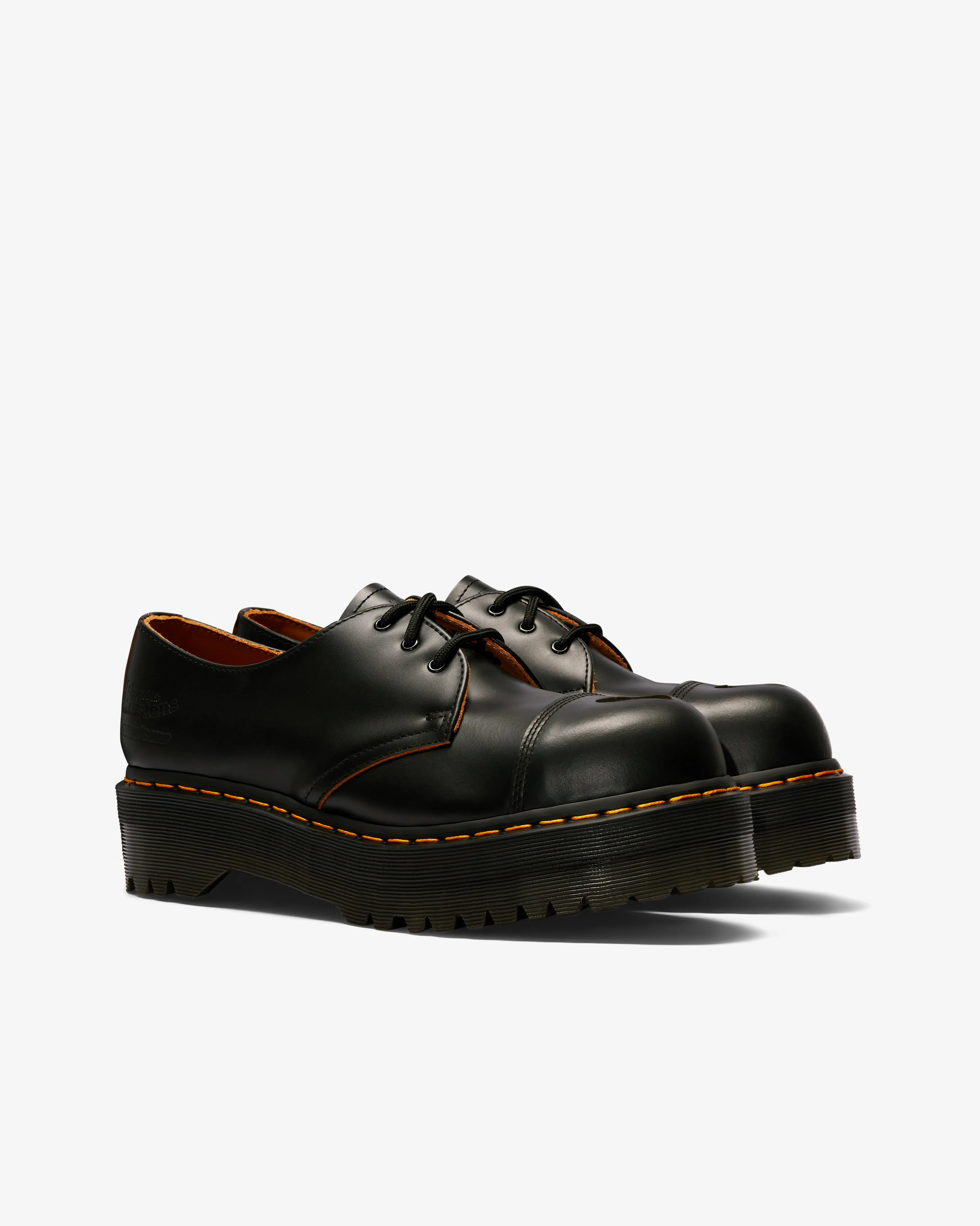 Dr. Martens - MadeMe 1461 Platform Oxford Shoes - (Black)