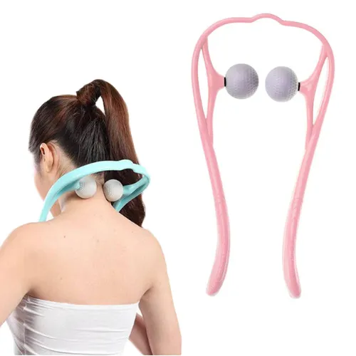 Dual Trigger Hand Roller Neck Massager