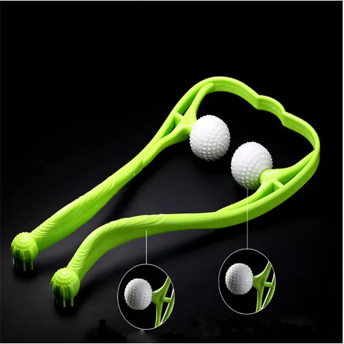 Dual Trigger Hand Roller Neck Massager