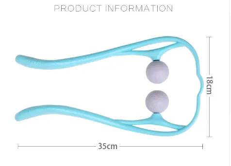 Dual Trigger Hand Roller Neck Massager