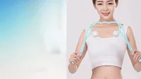 Dual Trigger Hand Roller Neck Massager