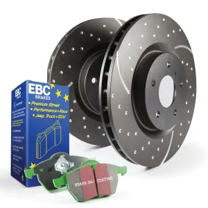 EBC Brakes S10KF1690 S10 Kits Greenstuff 2000 and GD Rotors