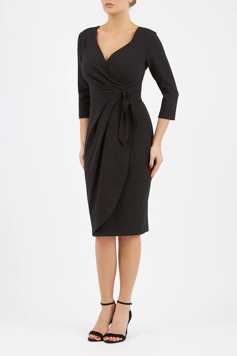 Elan Tie Tulip Dress