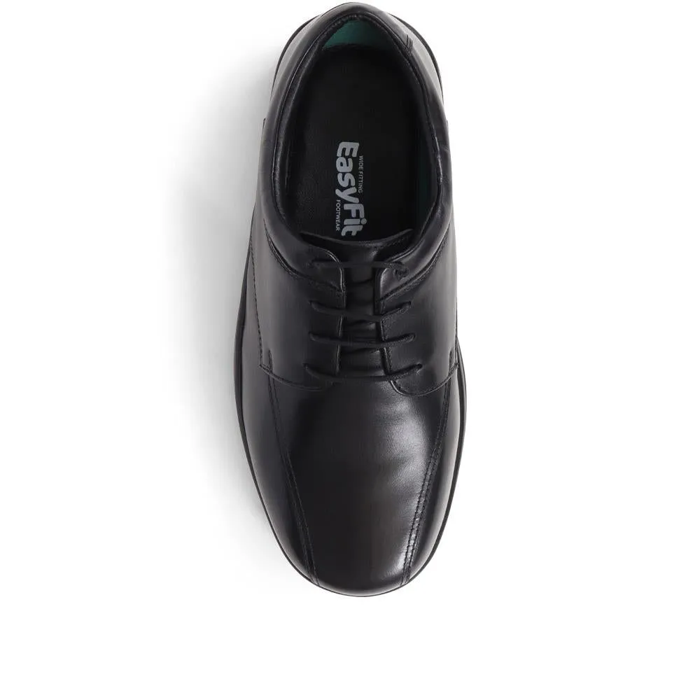 Extra Wide Fit Smart Lace-Up Shoes - CEASARIO / 324 140