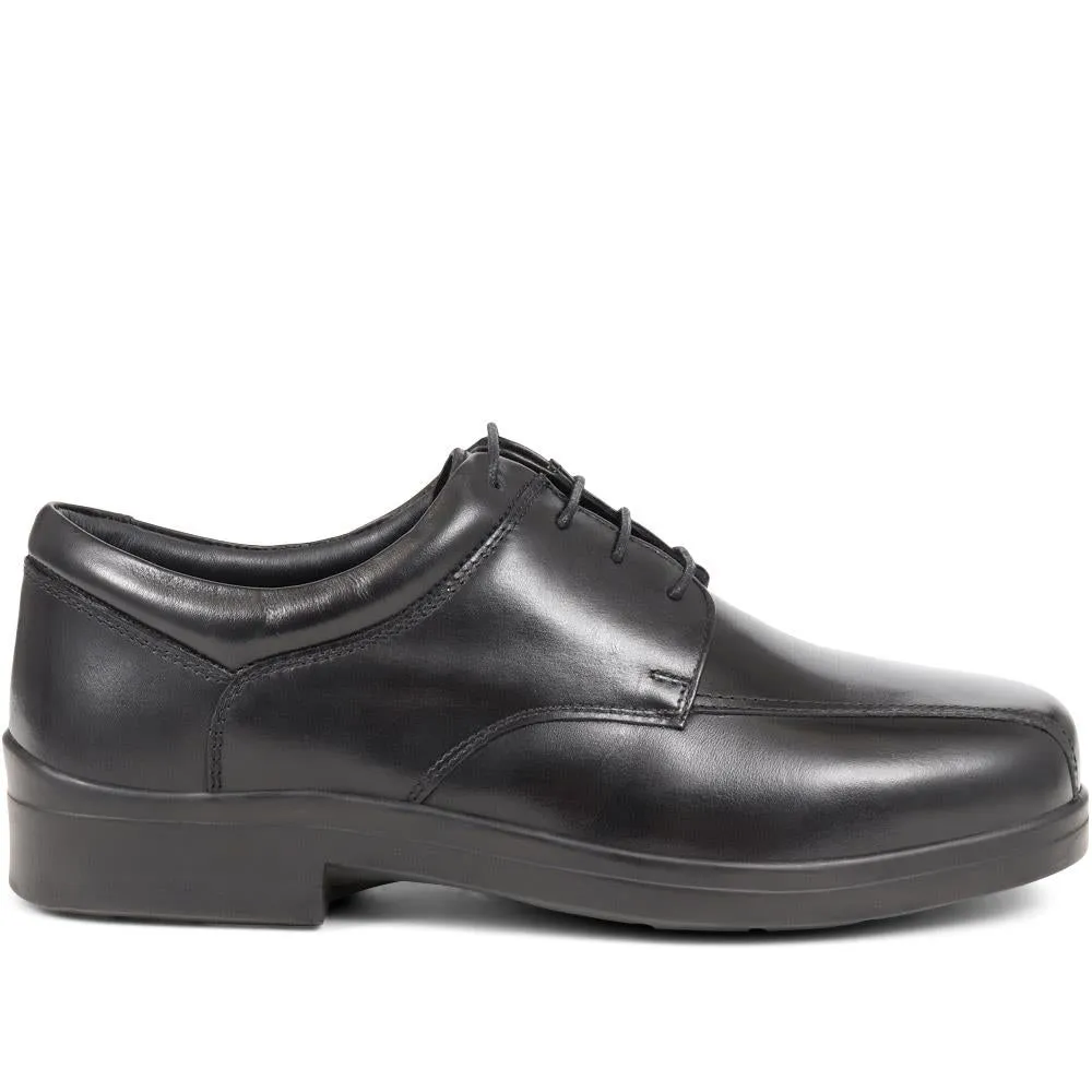 Extra Wide Fit Smart Lace-Up Shoes - CEASARIO / 324 140