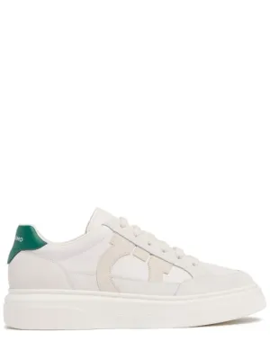 Ferragamo   Cassina leather sneakers 