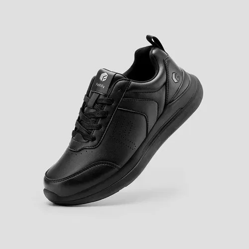 FitVille Men's BriskWalk Deluxe Lace-up Business Casual Sneaker