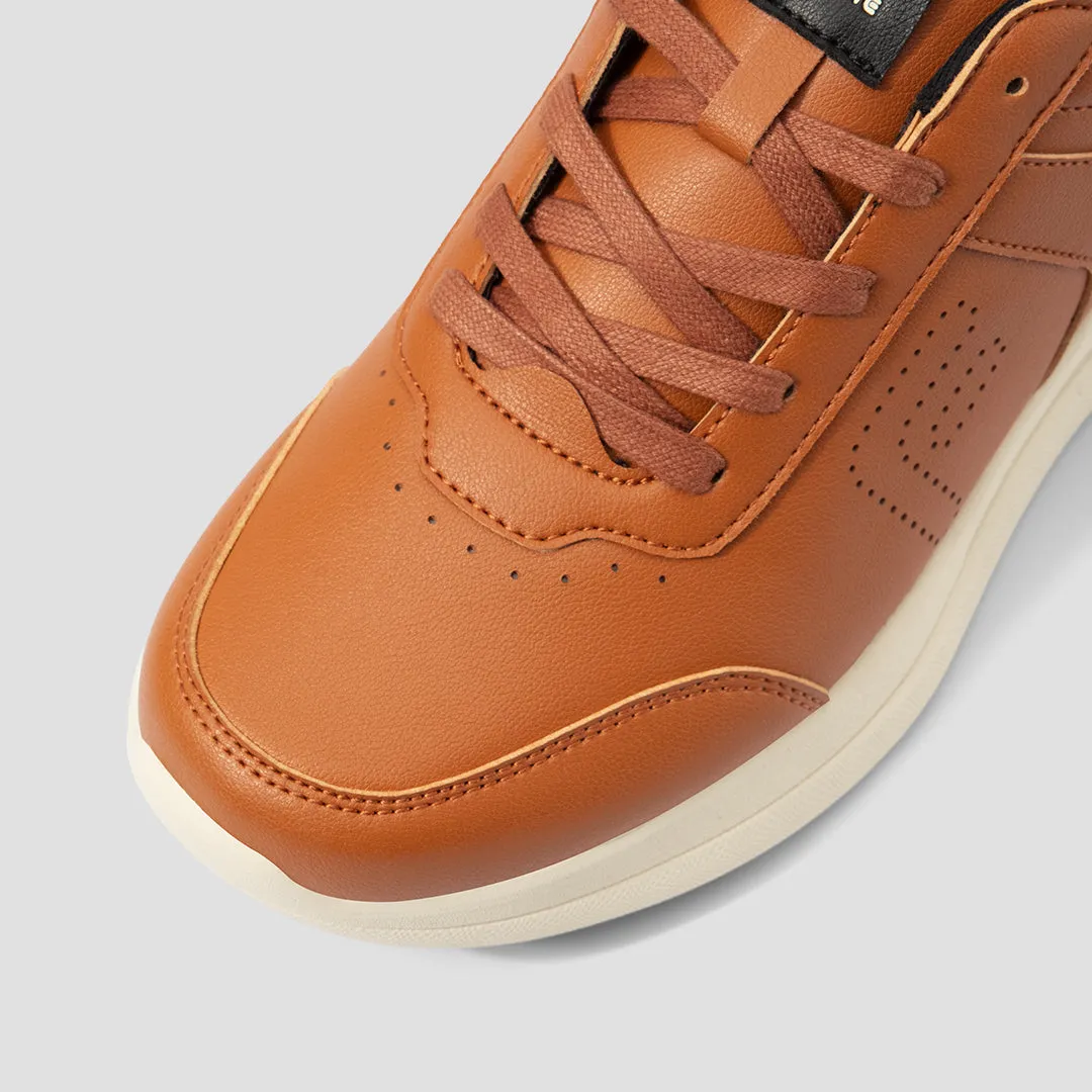 FitVille Men's BriskWalk Deluxe Lace-up Business Casual Sneaker