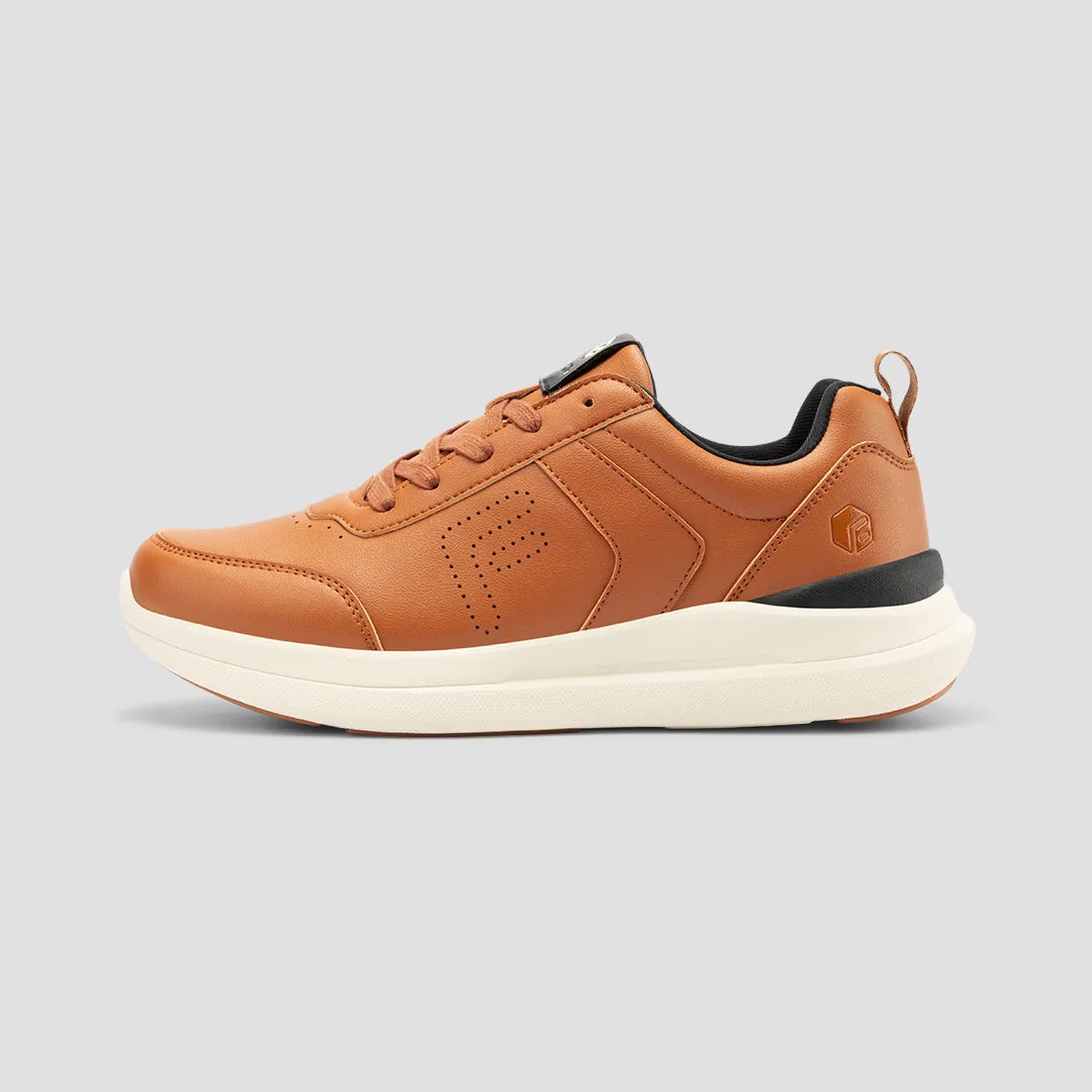 FitVille Men's BriskWalk Deluxe Lace-up Business Casual Sneaker