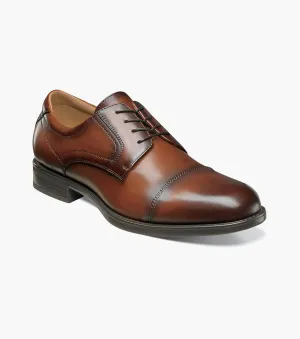 Florsheim Cognac Cap Toe Midtown Men's Shoes