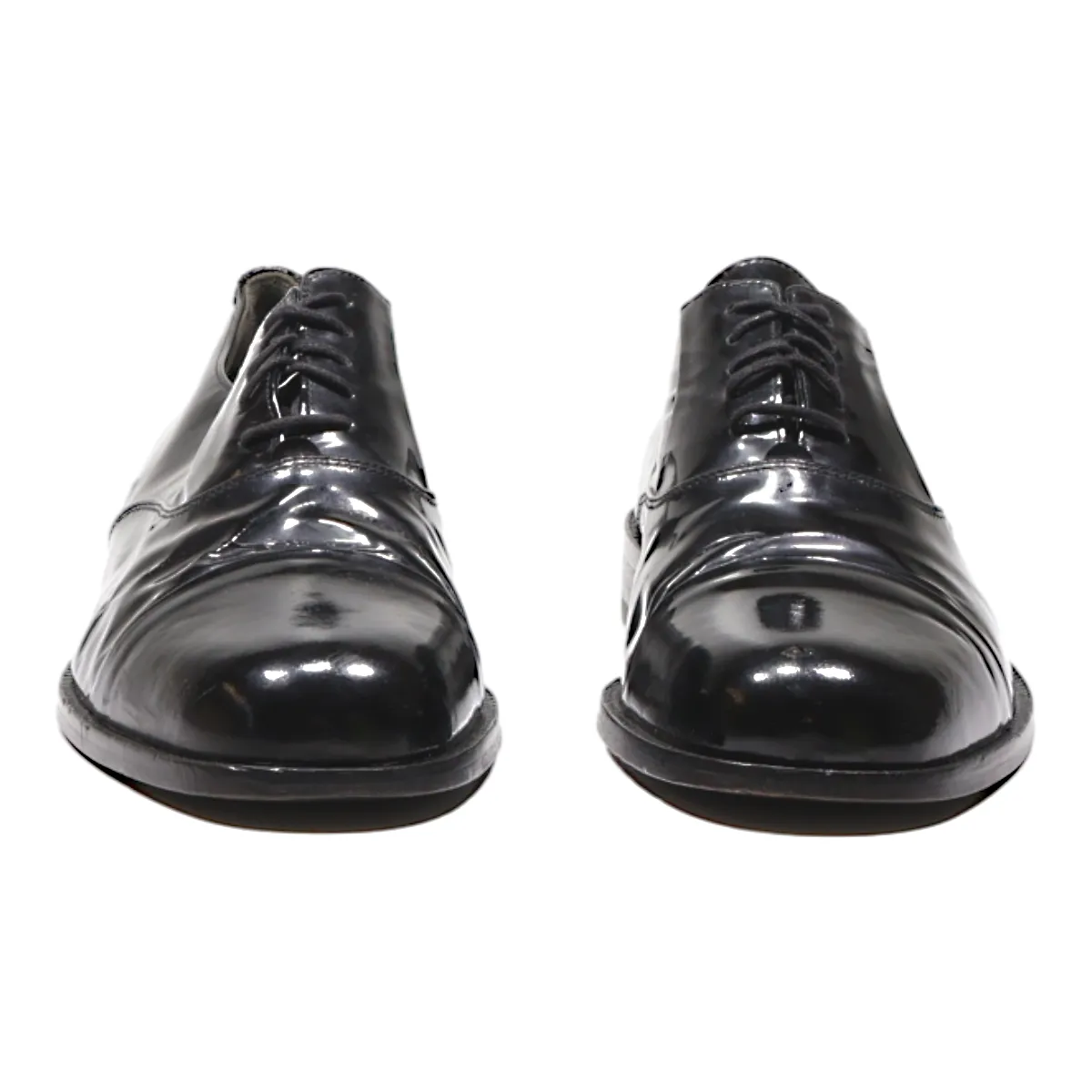 GABOR Oxford Shoes Black Leather Mens UK 9