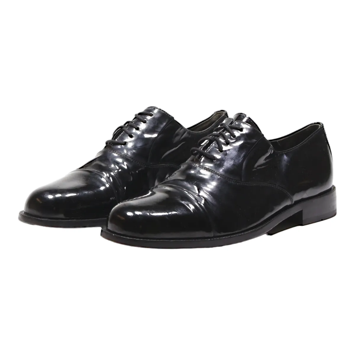 GABOR Oxford Shoes Black Leather Mens UK 9