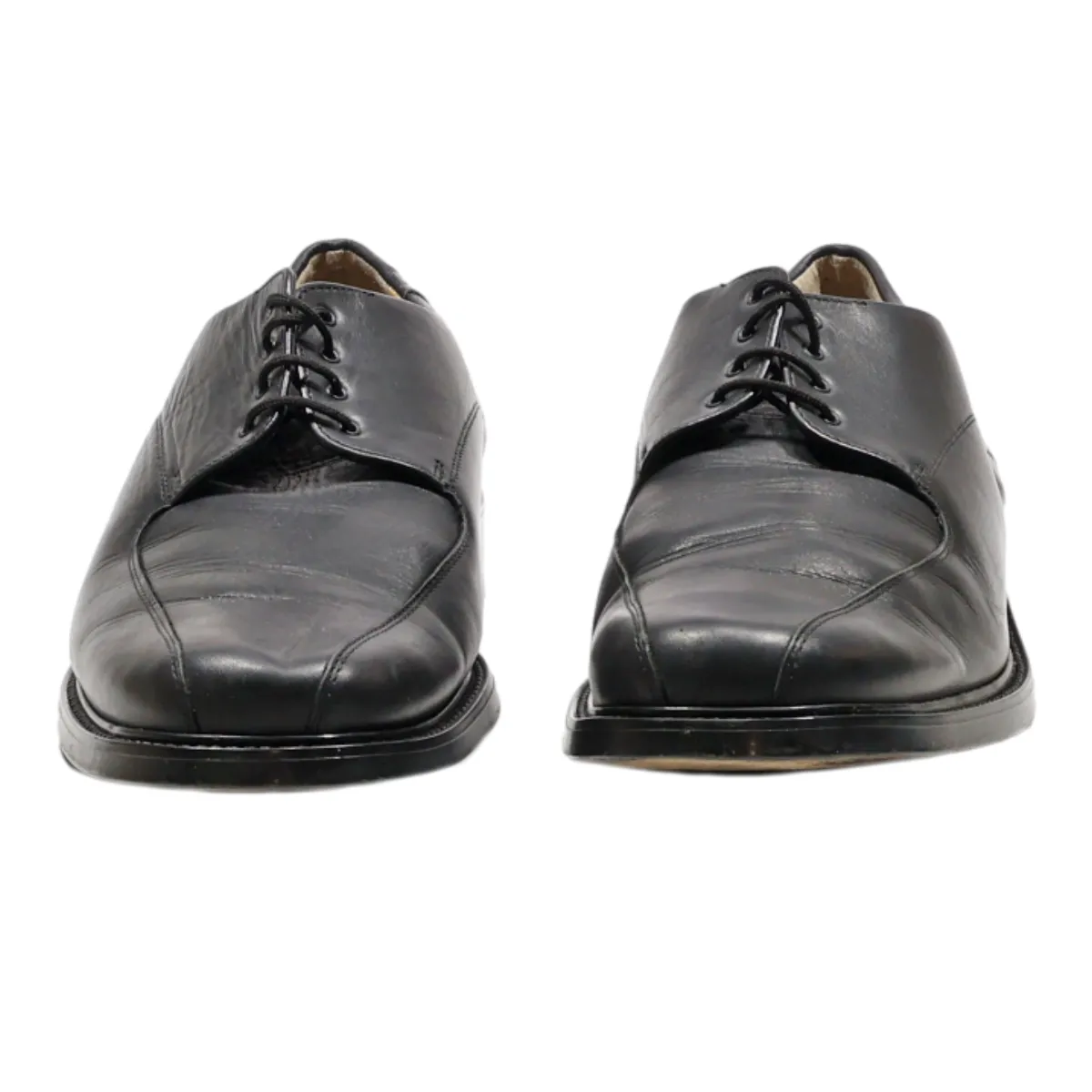 GALLUS Oxford Shoes Black Leather Mens UK 8