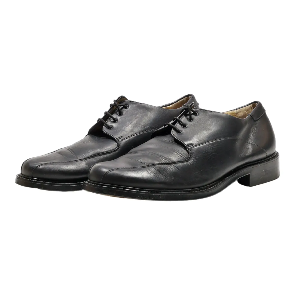 GALLUS Oxford Shoes Black Leather Mens UK 8