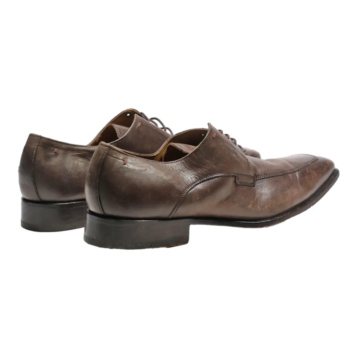 GALLUS Oxford Shoes Brown Leather Mens UK 11