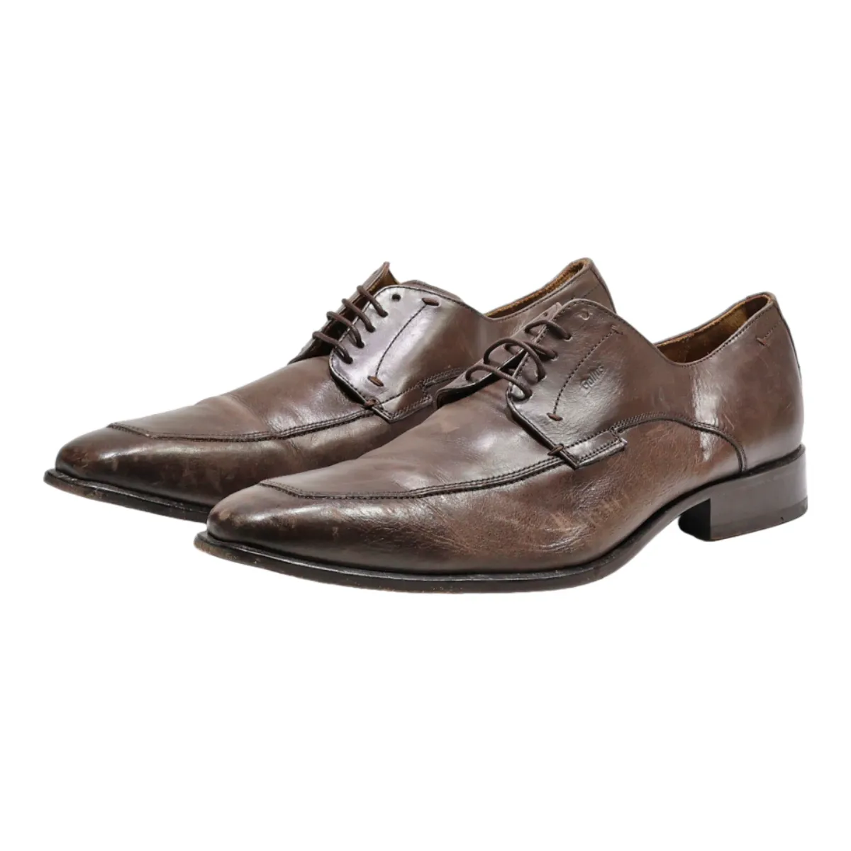 GALLUS Oxford Shoes Brown Leather Mens UK 11