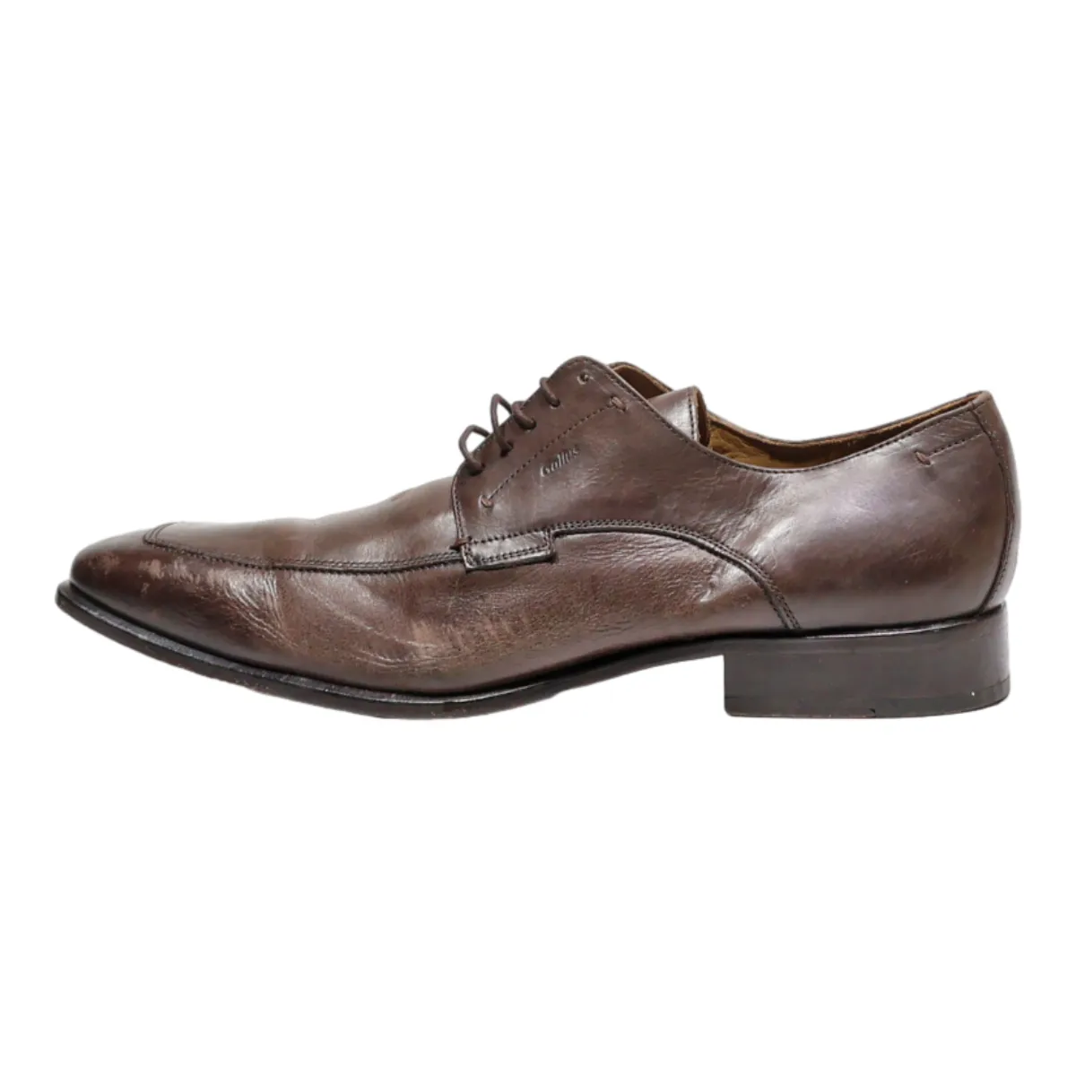 GALLUS Oxford Shoes Brown Leather Mens UK 11