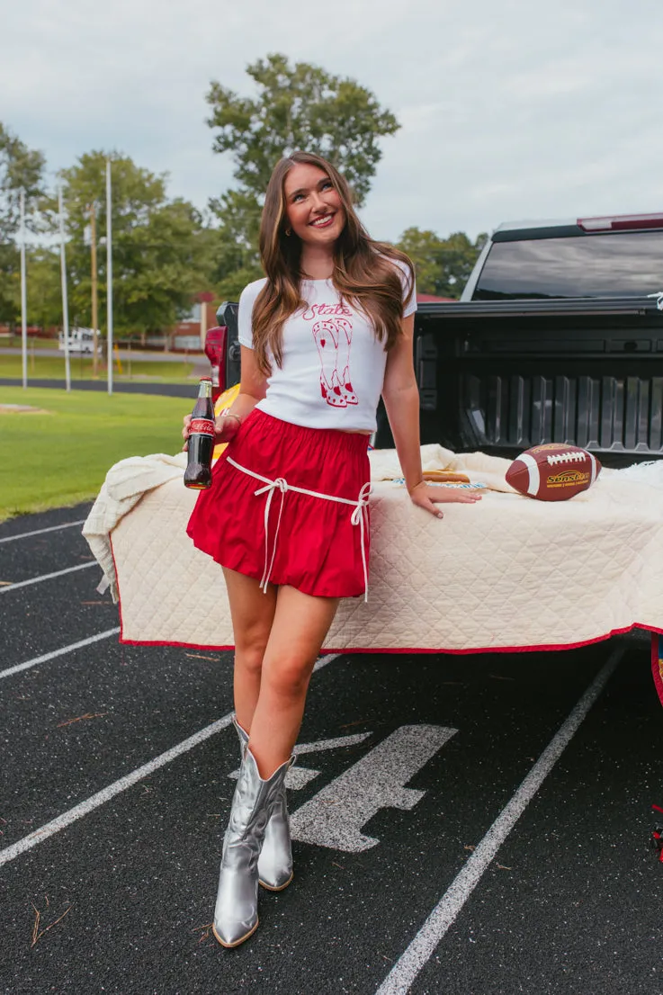Gameday Boots Baby Tee