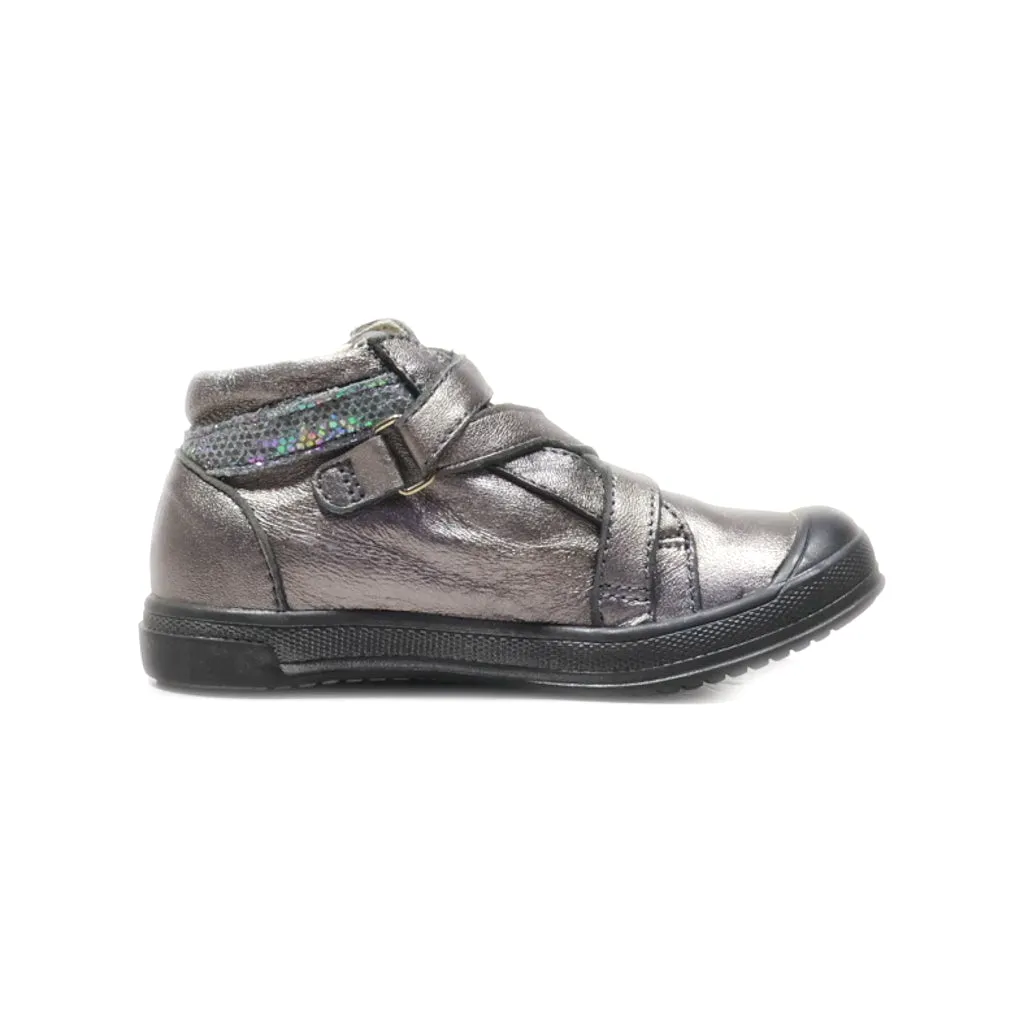 Gbg Walkers Pu Leather Grey Colour For Kids