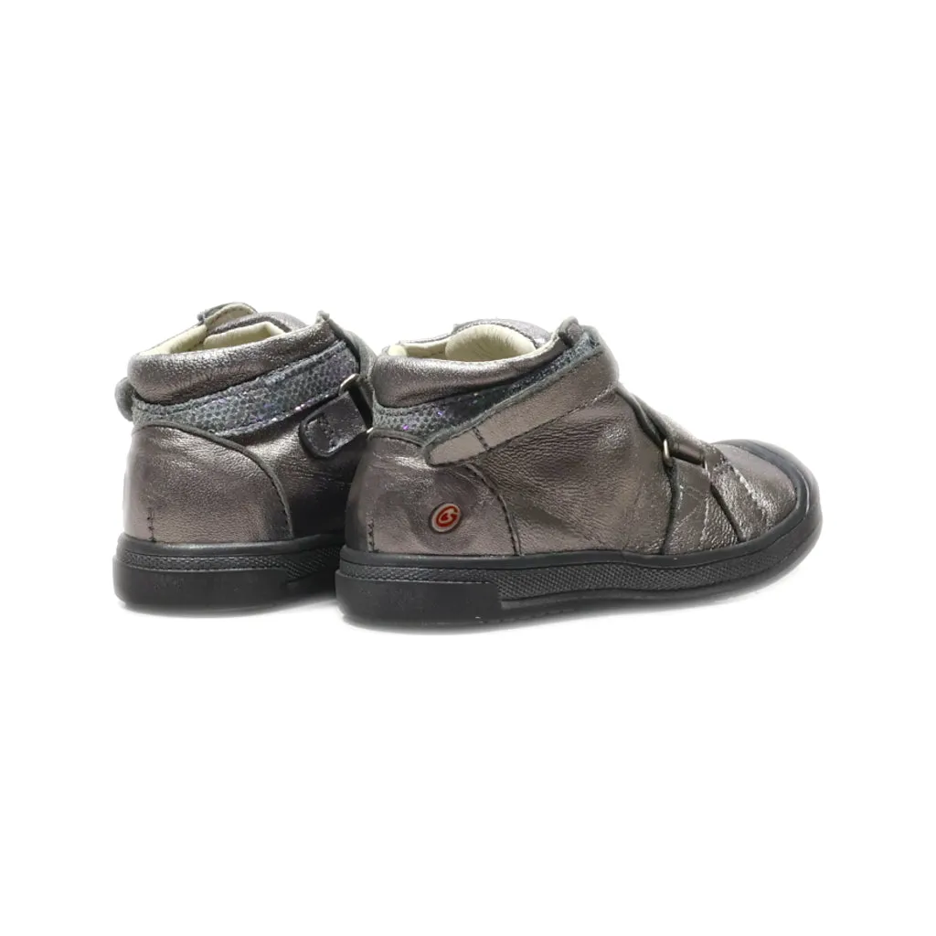 Gbg Walkers Pu Leather Grey Colour For Kids