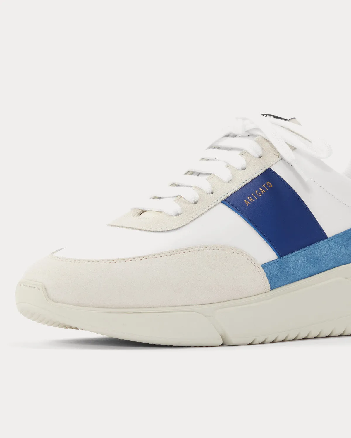 Genesis Vintage Runner Beige / Navy Low Top Sneakers