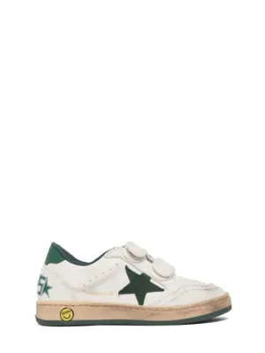 Golden Goose   Ballstar leather strap sneakers 