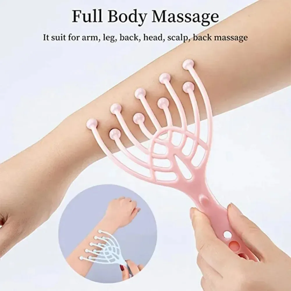 Handheld Claw Head Scalp Massager for Deep Relaxation & Stress Reduction in The Office Home