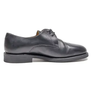 HARDRIGE Oxford Shoes Black Leather Mens UK 8