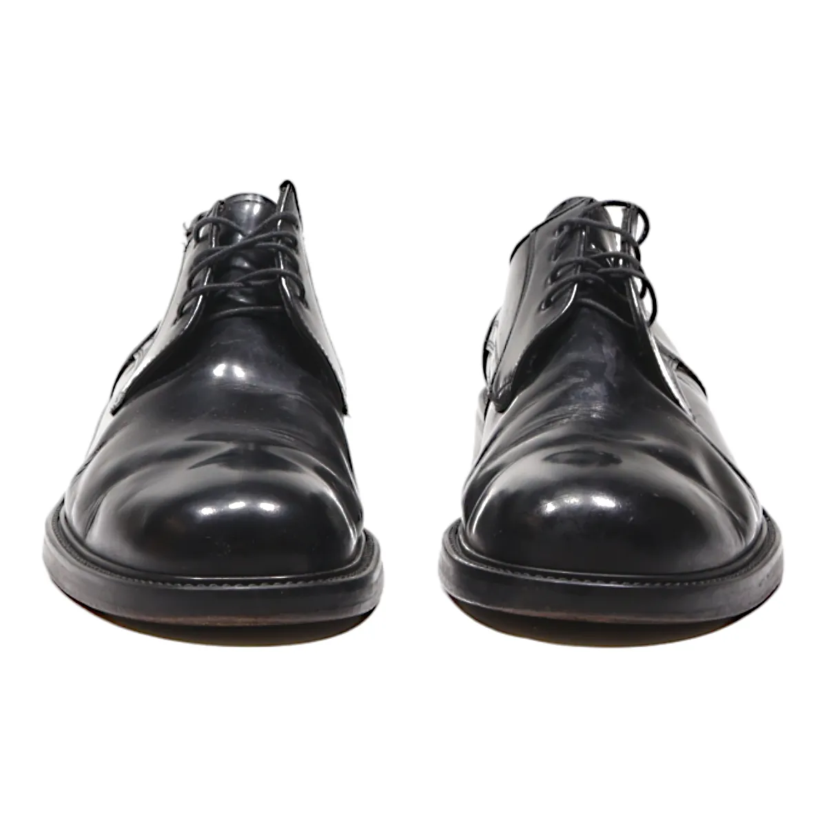 HENRI LLOYD Oxford Shoes Black Leather Mens UK 10.5